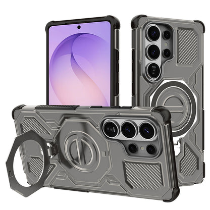 Pouzdro pro Samsung Galaxy S26 Ultra, Techsuit, Carbon Shield Pro, Kouřové.