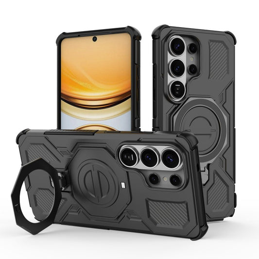 Pouzdro pro Samsung Galaxy S26 Ultra, Techsuit, Carbon Shield Pro, Černá