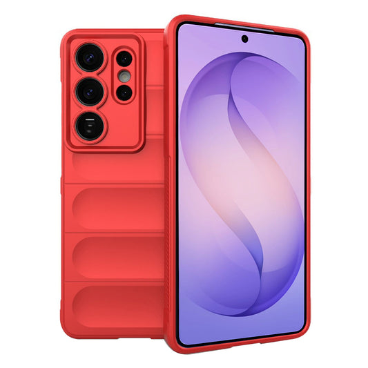 Pouzdro pro Samsung Galaxy S26 Ultra, Techsuit, Magic Shield, Červené