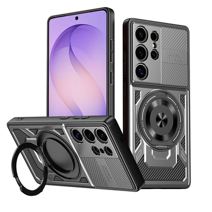 Pouzdro pro Samsung Galaxy S26 Ultra, Techsuit, RuggedCam, Šedá