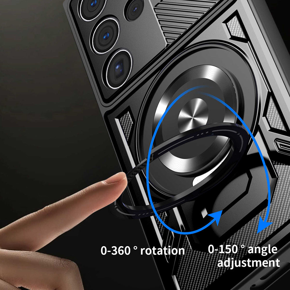 Pouzdro pro Samsung Galaxy S26 Ultra, Techsuit, RuggedCam, Šedá