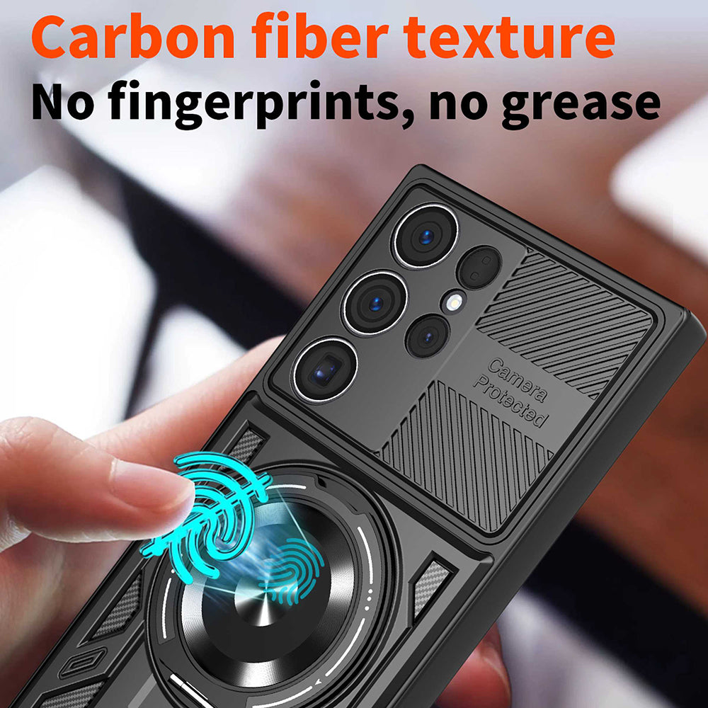 Pouzdro pro Samsung Galaxy S26 Ultra, Techsuit, RuggedCam, Šedá