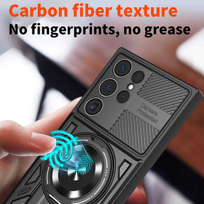 Pouzdro pro Samsung Galaxy S26 Ultra, Techsuit, RuggedCam, Šedá