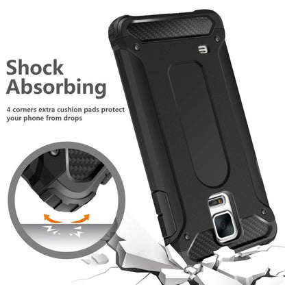 Pouzdro pro Samsung Galaxy S5 G900, Techsuit, Hybrid Armor, Černé