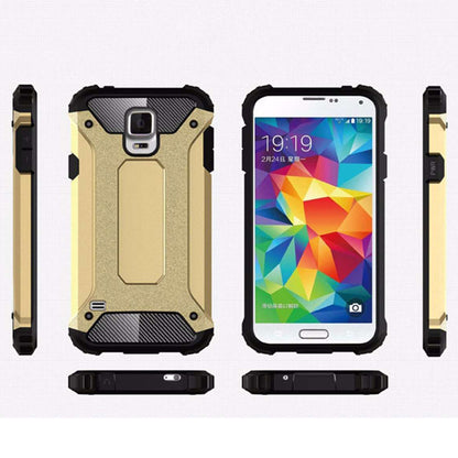 Pouzdro pro Samsung Galaxy S5 G900, Techsuit, Hybrid Armor, Černé