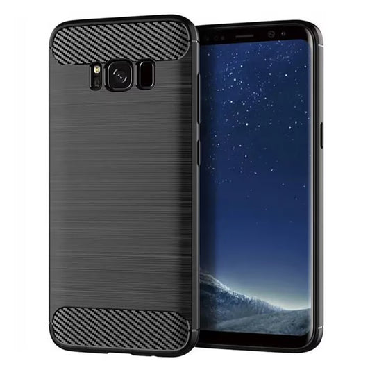 Pouzdro pro Samsung Galaxy S8 G950, Techsuit, Carbon, Černá