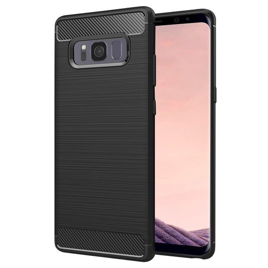 Pouzdro pro Samsung Galaxy S8+ G955, Techsuit, Carbon, Černé