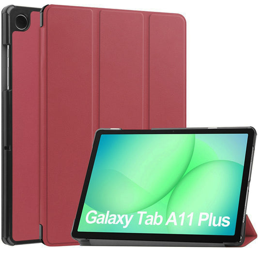 Pouzdro pro Samsung Galaxy Tab A11+ / Tab A9+, Techsuit, FoldPro, červené