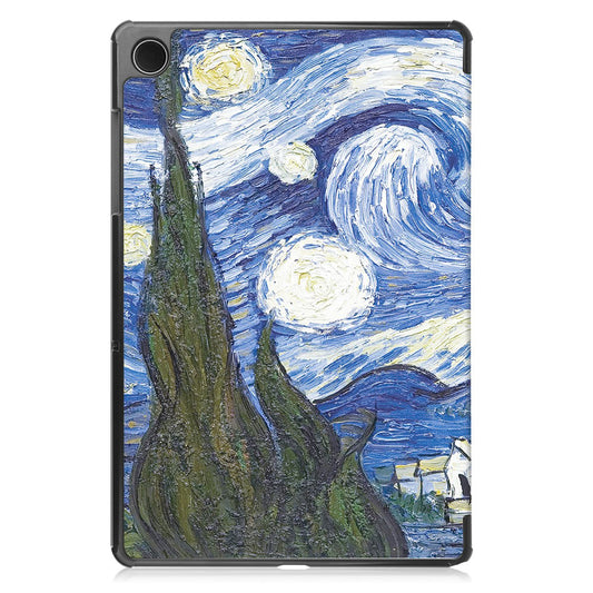 Pouzdro pro Samsung Galaxy Tab A11+ / Tab A9+, Techsuit, FoldPro Starry Night, vícebarevné