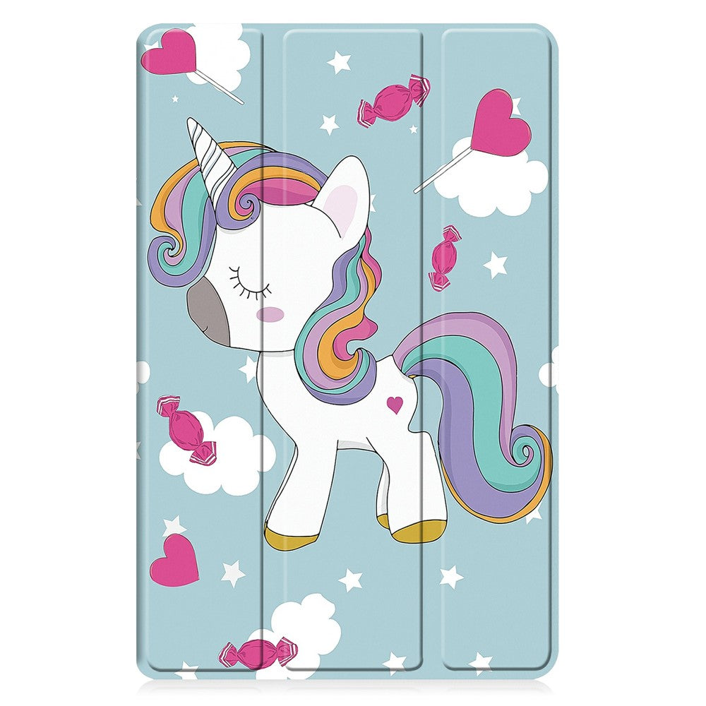Pouzdro pro Samsung Galaxy Tab A11+ / Tab A9+, Techsuit, FoldPro Unicorn, Vícebarevné