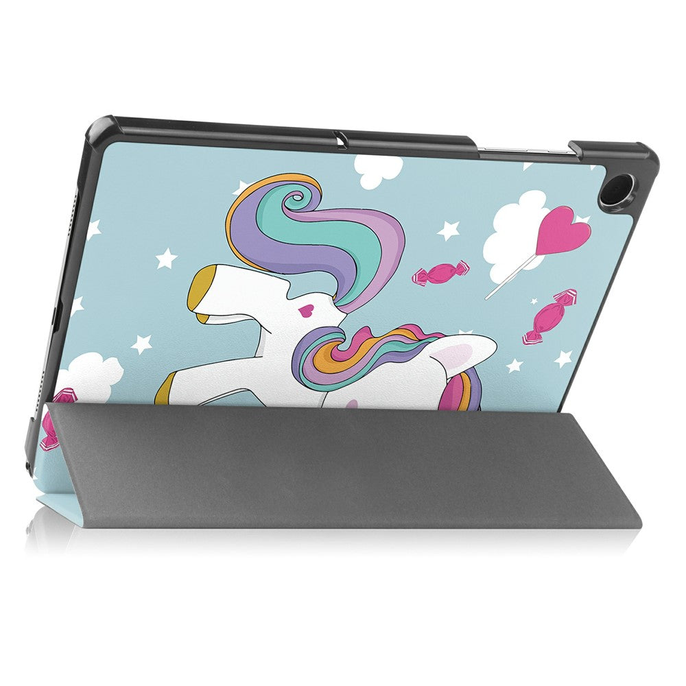 Pouzdro pro Samsung Galaxy Tab A11+ / Tab A9+, Techsuit, FoldPro Unicorn, Vícebarevné