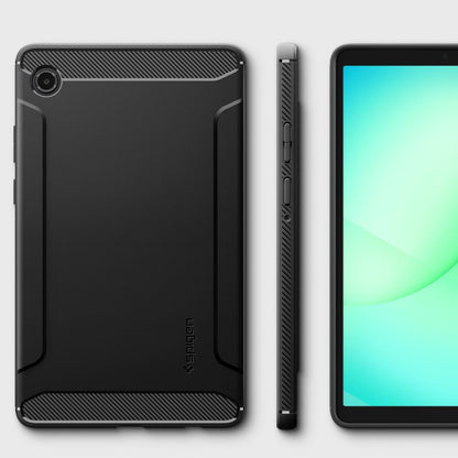 Pouzdro pro Samsung Galaxy Tab A11, Spigen, Rugged Armor, Matně černé