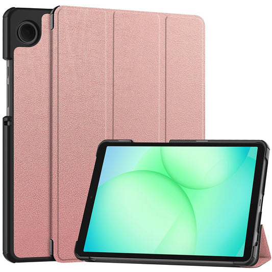 Pouzdro pro Samsung Galaxy Tab A11 / Tab A9, Techsuit, FoldPro, Růžové Zlato