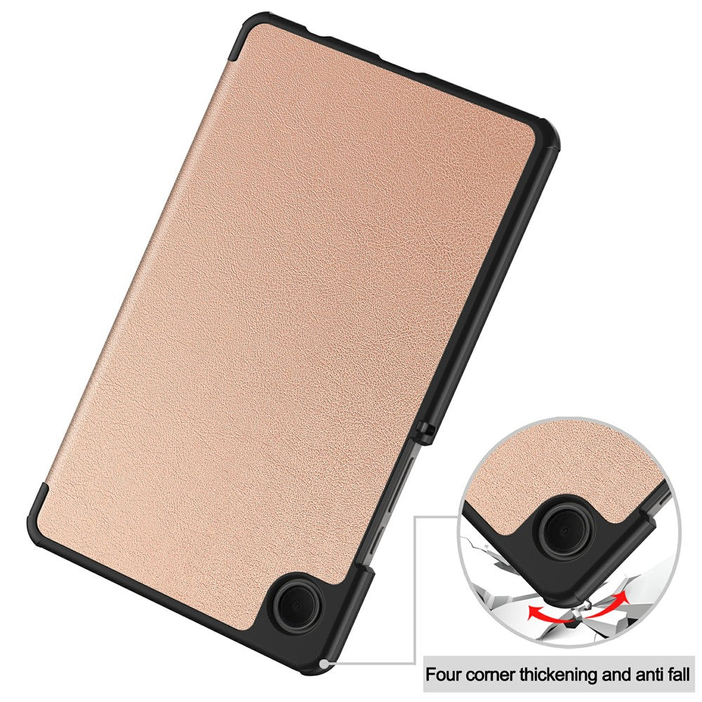 Pouzdro pro Samsung Galaxy Tab A11 / Tab A9, Techsuit, FoldPro, Růžové Zlato