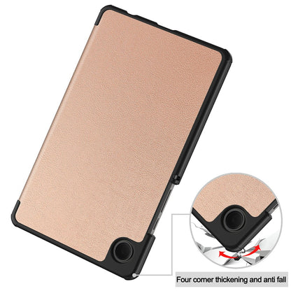 Pouzdro pro Samsung Galaxy Tab A11 / Tab A9, Techsuit, FoldPro, Růžové Zlato