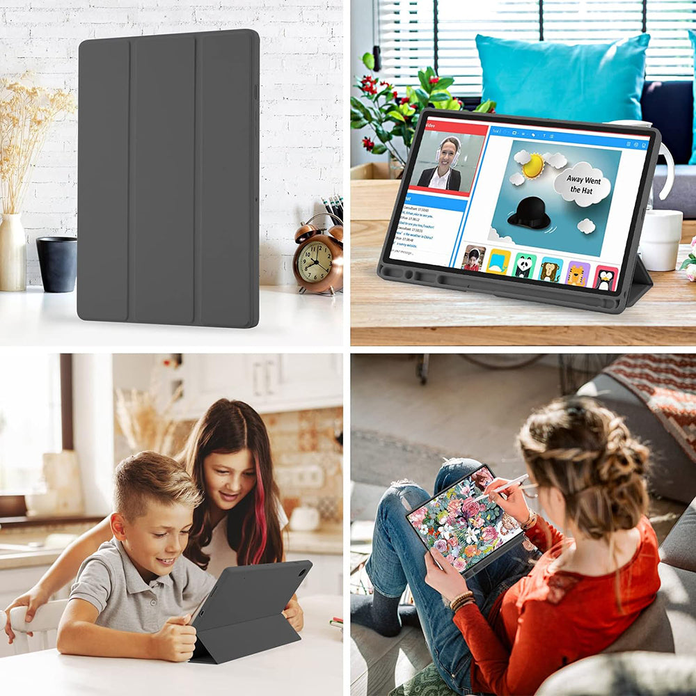Pouzdro pro Samsung Galaxy Tab A8 10.5 (2021), Techsuit, Flex Trifold, modré