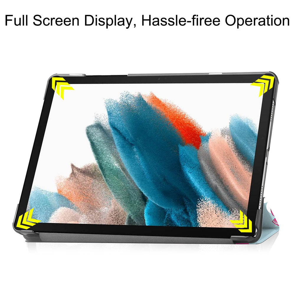 Pouzdro pro Samsung Galaxy Tab A9+, Techsuit, FoldPro Unicorn, Vícebarevné