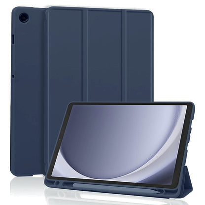 Pouzdro pro Samsung Galaxy Tab A11 / Tab A9, Techsuit, Flex Trifold, Tmavě modré
