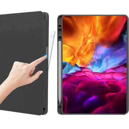 Pouzdro pro Samsung Galaxy Tab A11 / Tab A9, Techsuit, Flex Trifold, Černé