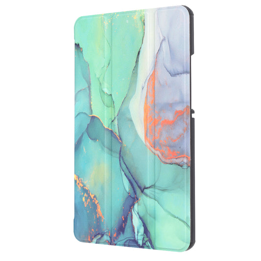 Pouzdro pro Samsung Galaxy Tab A11 / Tab A9, Techsuit, FoldPro Green Time, Multicolor