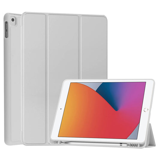 Pouzdro pro Samsung Galaxy Tab S10 FE+, Techsuit, Flex Trifold, Šedé