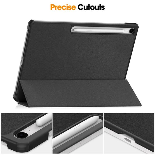 Pouzdro pro Samsung Galaxy Tab S10 FE+, Techsuit, FoldPro, černé