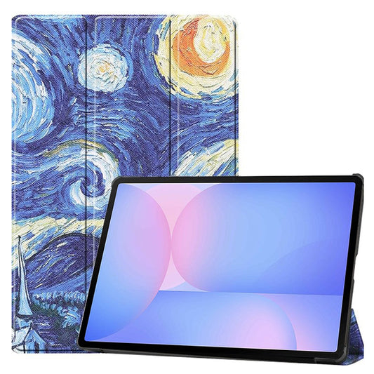 Pouzdro pro Samsung Galaxy Tab S10 FE+, Techsuit, FoldPro Starry Night, vícebarevné