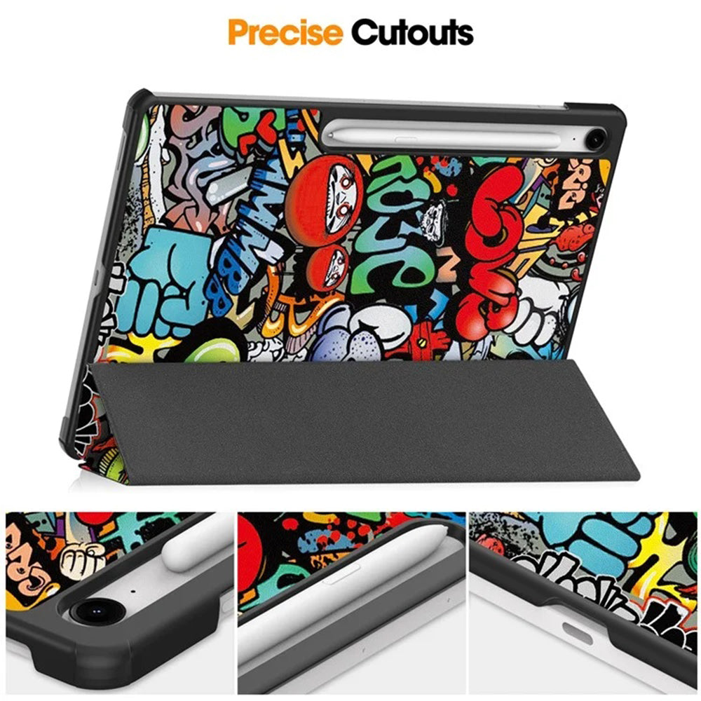 Pouzdro pro Samsung Galaxy Tab S10 FE+, Techsuit, FoldPro Urban Vibe, vícebarevné