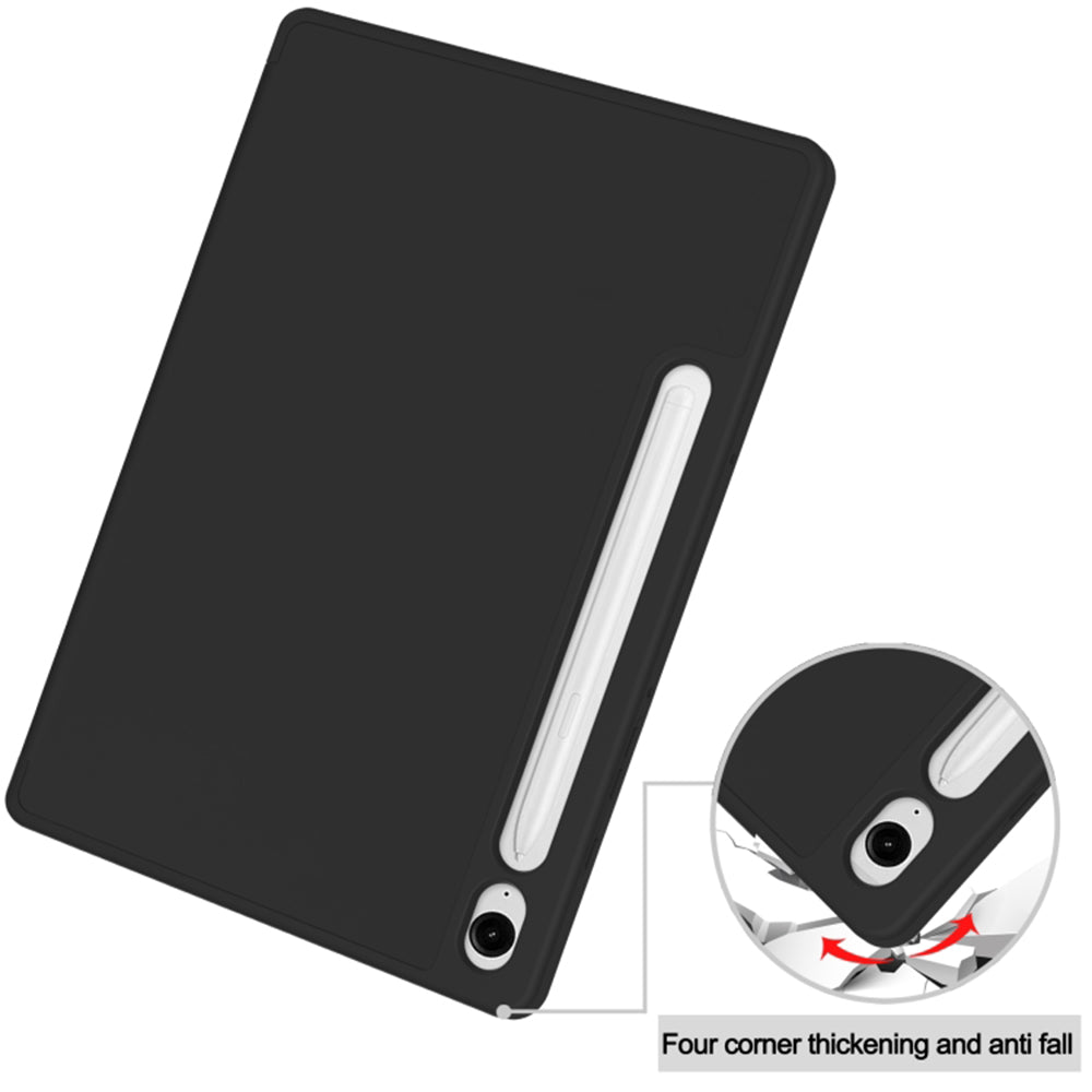 Pouzdro pro Samsung Galaxy Tab S10 FE / Tab S9 FE / Tab S9, Techsuit, Flex Trifold, Černé