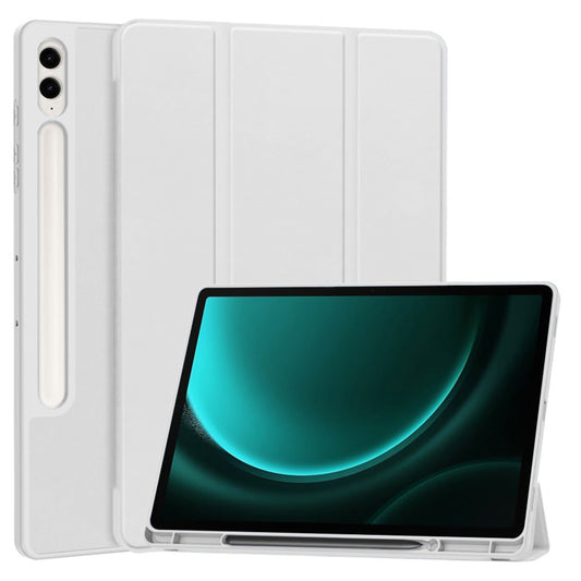 Pouzdro pro Samsung Galaxy Tab S10+ / Tab S9 FE+ / Tab S9+, Techsuit, Flex Trifold, Šedé