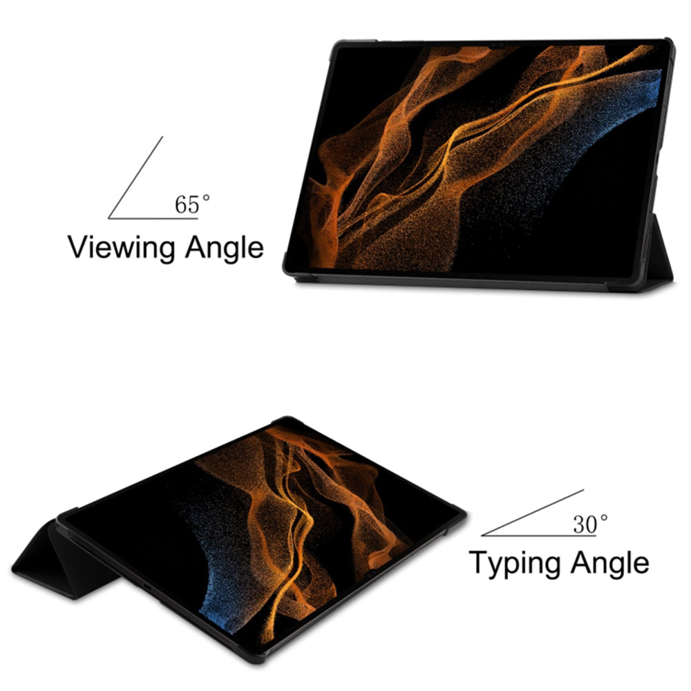 Pouzdro pro Samsung Galaxy Tab S10+ / Tab S9 FE+ / Tab S9+, Techsuit, FoldPro, Černé