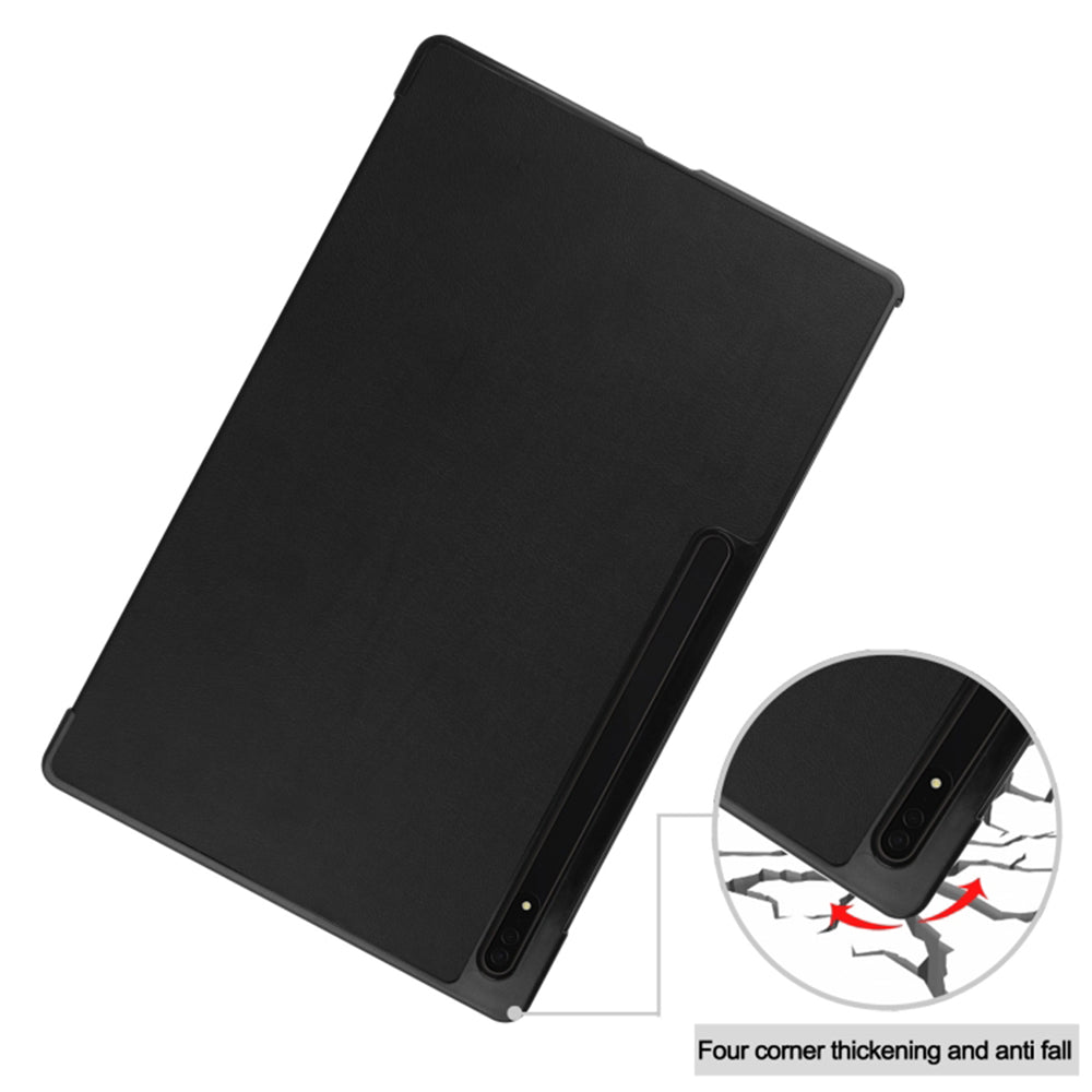 Pouzdro pro Samsung Galaxy Tab S10+ / Tab S9 FE+ / Tab S9+, Techsuit, FoldPro, Černé