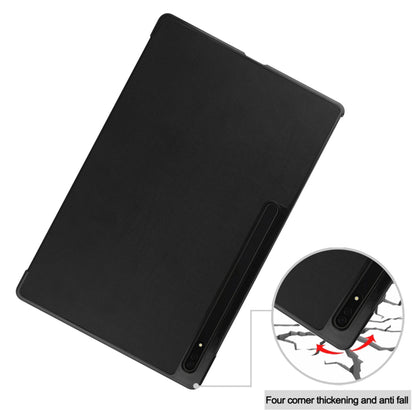 Pouzdro pro Samsung Galaxy Tab S10+ / Tab S9 FE+ / Tab S9+, Techsuit, FoldPro, Černé