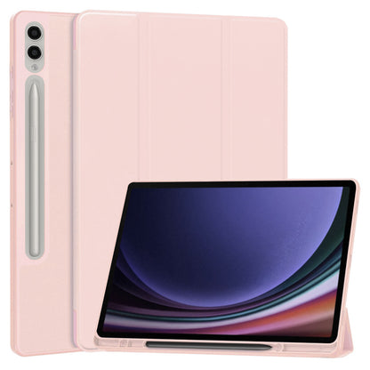 Pouzdro pro Samsung Galaxy Tab S10+ / Tab S9+, Techsuit, Flex Trifold, Růžové