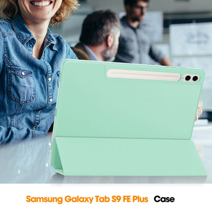 Pouzdro pro Samsung Galaxy Tab S10+ / Tab S9+, Techsuit, Flex Trifold, Růžové
