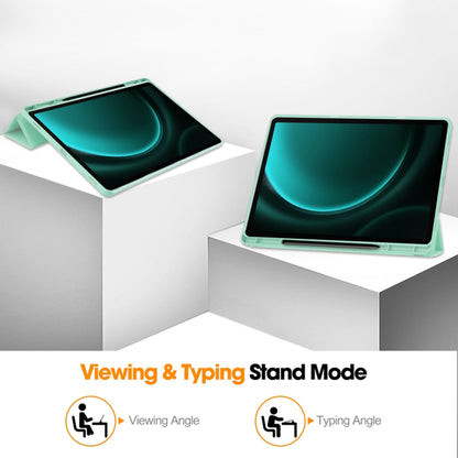 Pouzdro pro Samsung Galaxy Tab S10+ / Tab S9+, Techsuit, Flex Trifold, Růžové