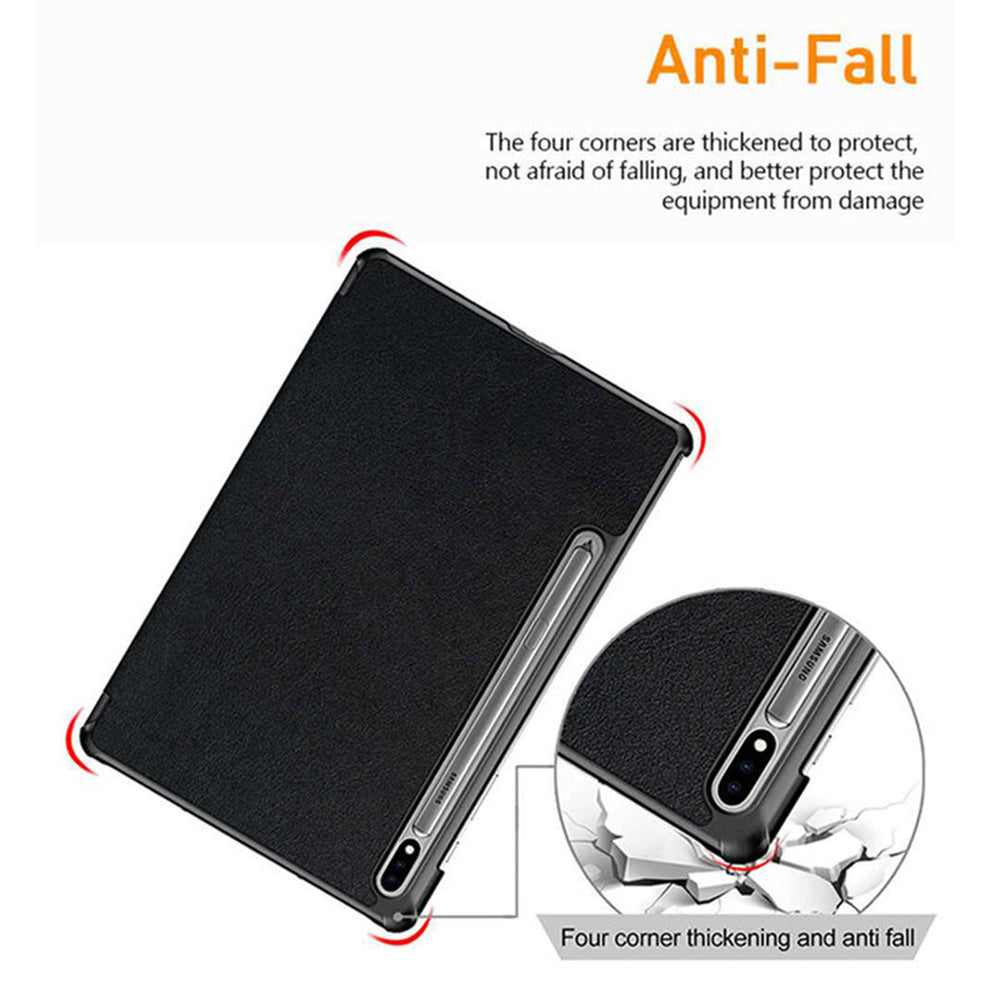 Pouzdro pro Samsung Galaxy Tab S10 Ultra / Tab S9 Ultra / Tab S8 Ultra, Techsuit, FoldPro Butterfly, vícebarevné