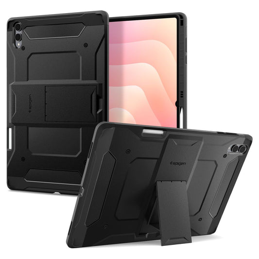 Pouzdro pro Samsung Galaxy Tab S11 Ultra, Spigen, Tough Armor, Černá