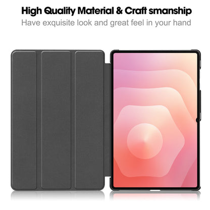 Case for Samsung Galaxy Tab S11 Ultra, Techsuit, FoldPro, Black