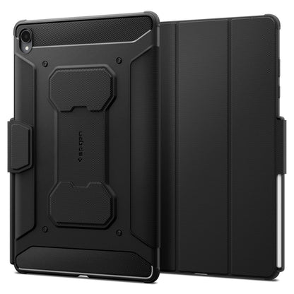 Case for Samsung Galaxy Tab S12 Plus, Spigen, Rugged Armor Pro, Black ACS11822
