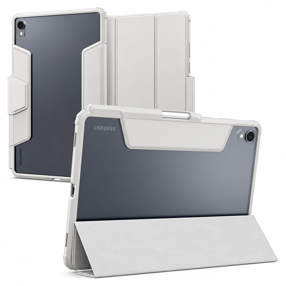 Pouzdro pro Samsung Galaxy Tab S12 Plus, Spigen, Ultra Hybrid Pro, šedé ACS11826