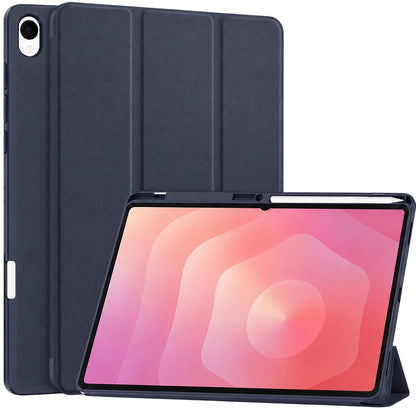 Pouzdro pro Samsung Galaxy Tab S12 Plus, Techsuit, Flex Trifold, Tmavě modré