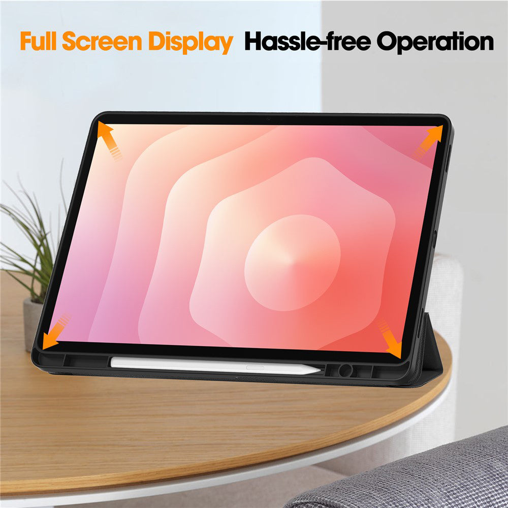 Pouzdro pro Samsung Galaxy Tab S12 Plus, Techsuit, Flex Trifold, Tmavě modré