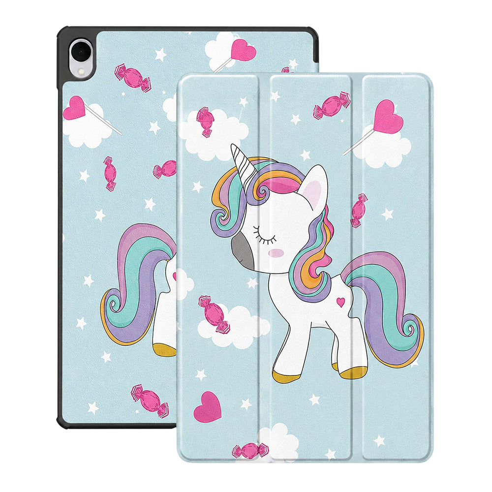 Pouzdro pro Samsung Galaxy Tab S12 Plus, Techsuit, FoldPro Unicorn, vícebarevné