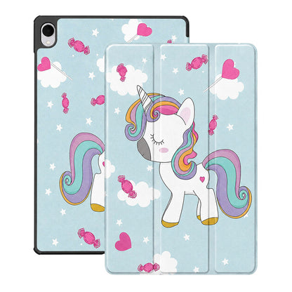 Pouzdro pro Samsung Galaxy Tab S12 Plus, Techsuit, FoldPro Unicorn, vícebarevné