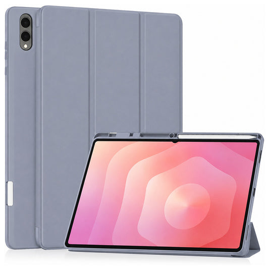Pouzdro pro Samsung Galaxy Tab S12 Ultra / Tab S11 Ultra, Techsuit, Flex Trifold, fialové