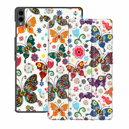 Pouzdro pro Samsung Galaxy Tab S12 Ultra / Tab S11 Ultra, Techsuit, FoldPro Butterfly, Vícebarevné