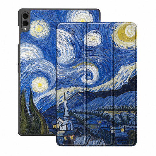 Pouzdro pro Samsung Galaxy Tab S12 Ultra / Tab S11 Ultra, Techsuit, FoldPro Starry Night, vícebarevné