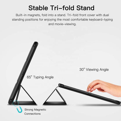 Pouzdro pro Samsung Galaxy Tab S5e, Techsuit, FoldPro, Černé