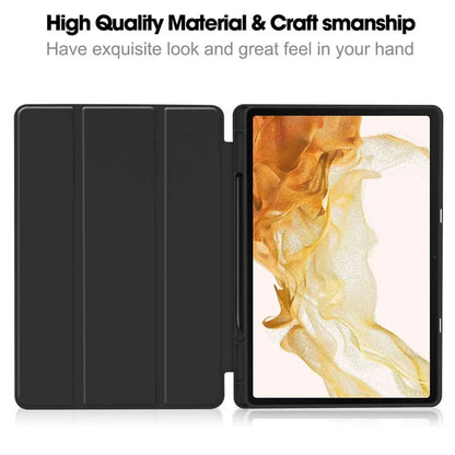 Pouzdro pro Samsung Galaxy Tab S8+ / Tab S7+, Techsuit, Flex Trifold, Černé